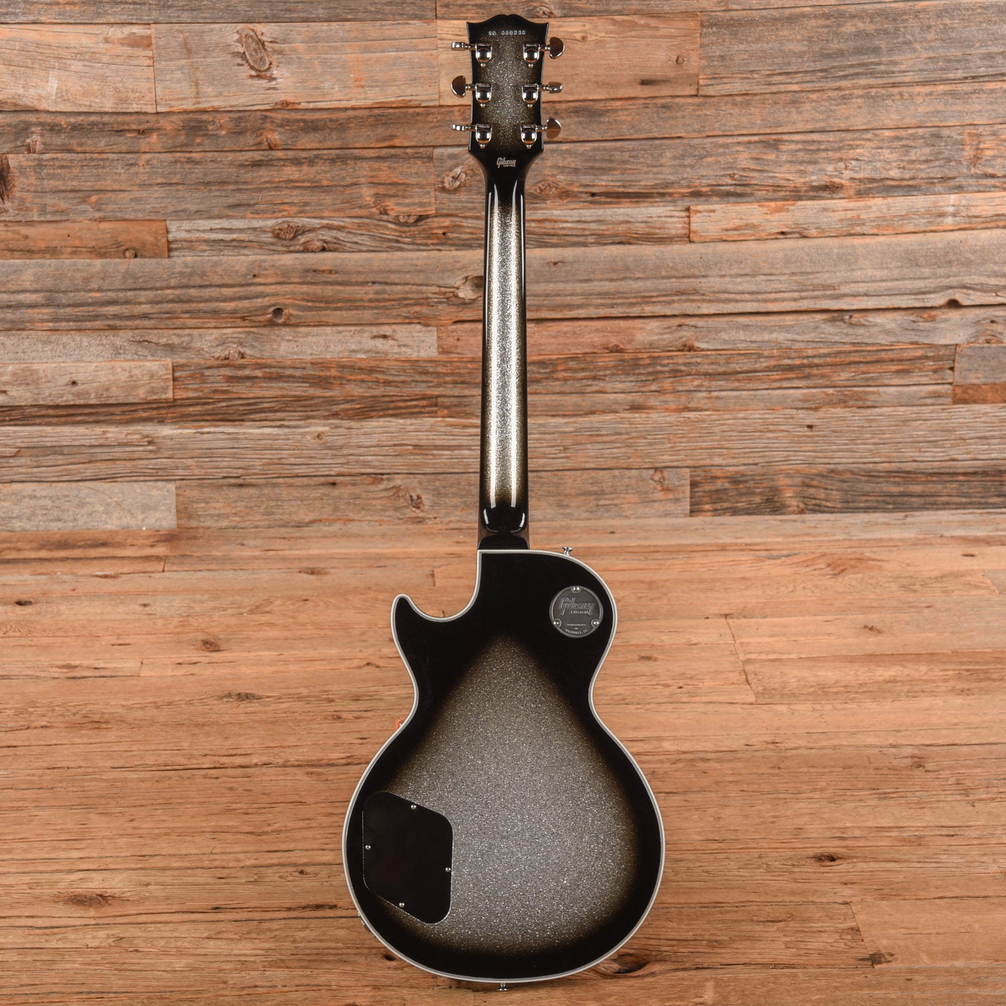 Gibson Custom Les Paul Custom Silverburst Electric Guitars