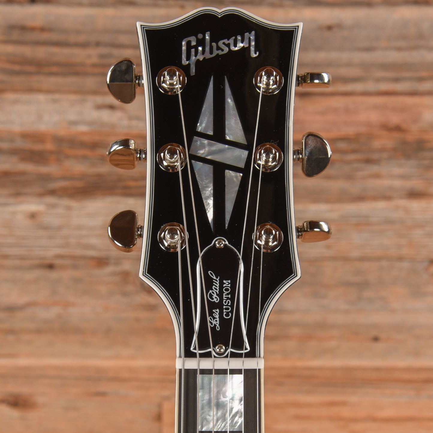 Gibson Custom Les Paul Custom Silverburst Electric Guitars