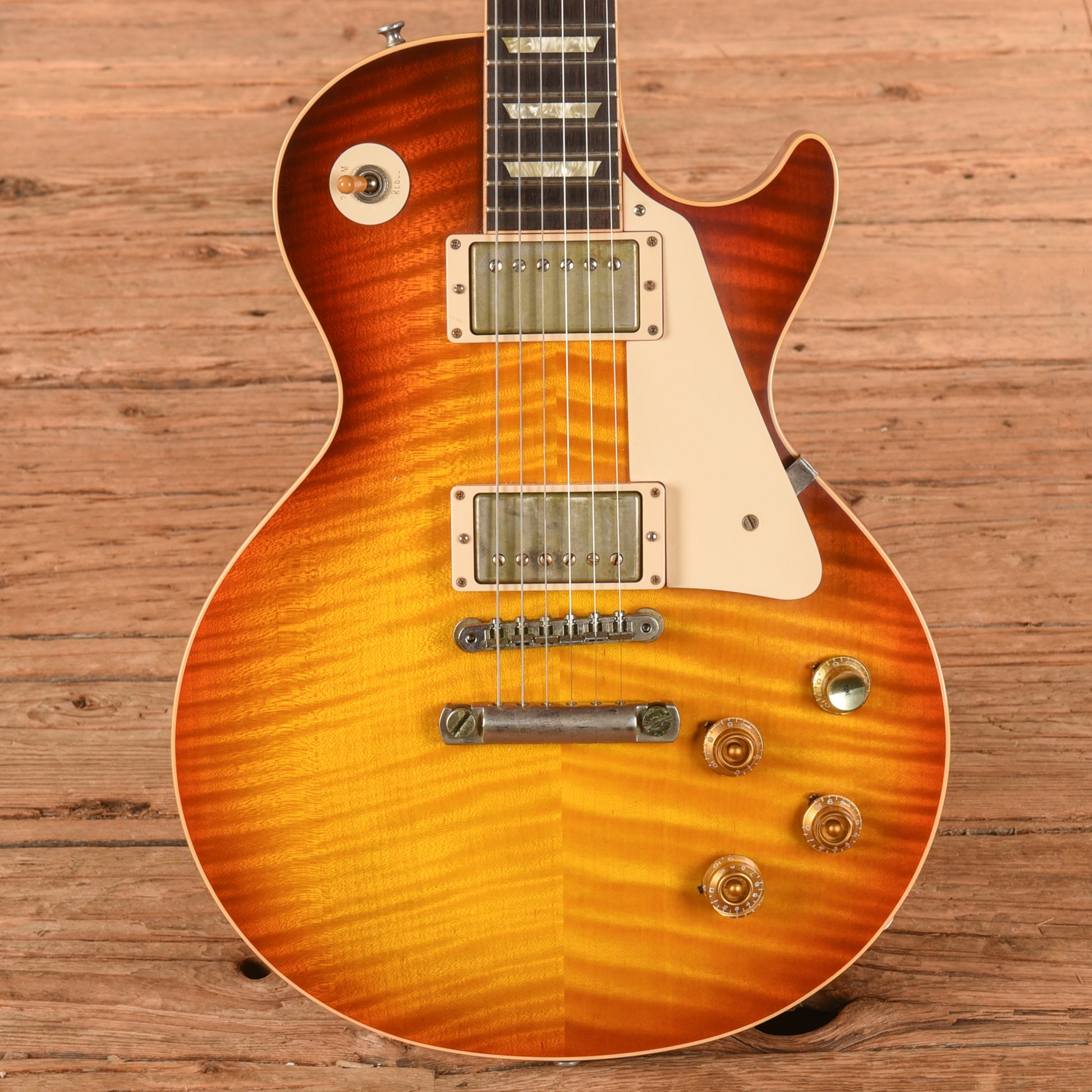Gibson Custom Mike Bloomfield Les Paul VOS Sunburst 2009 Electric Guitars