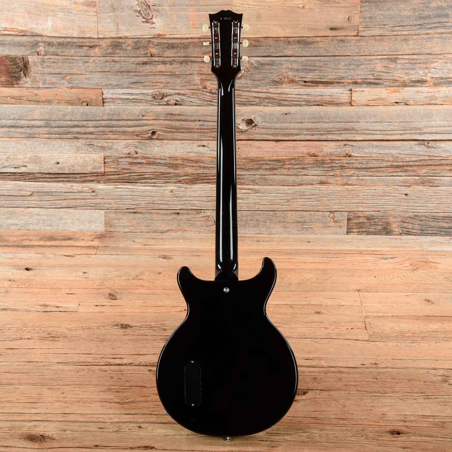 Gibson Custom Mod Shop Les Paul Junior Double Cut Ebony 2024 Electric Guitars
