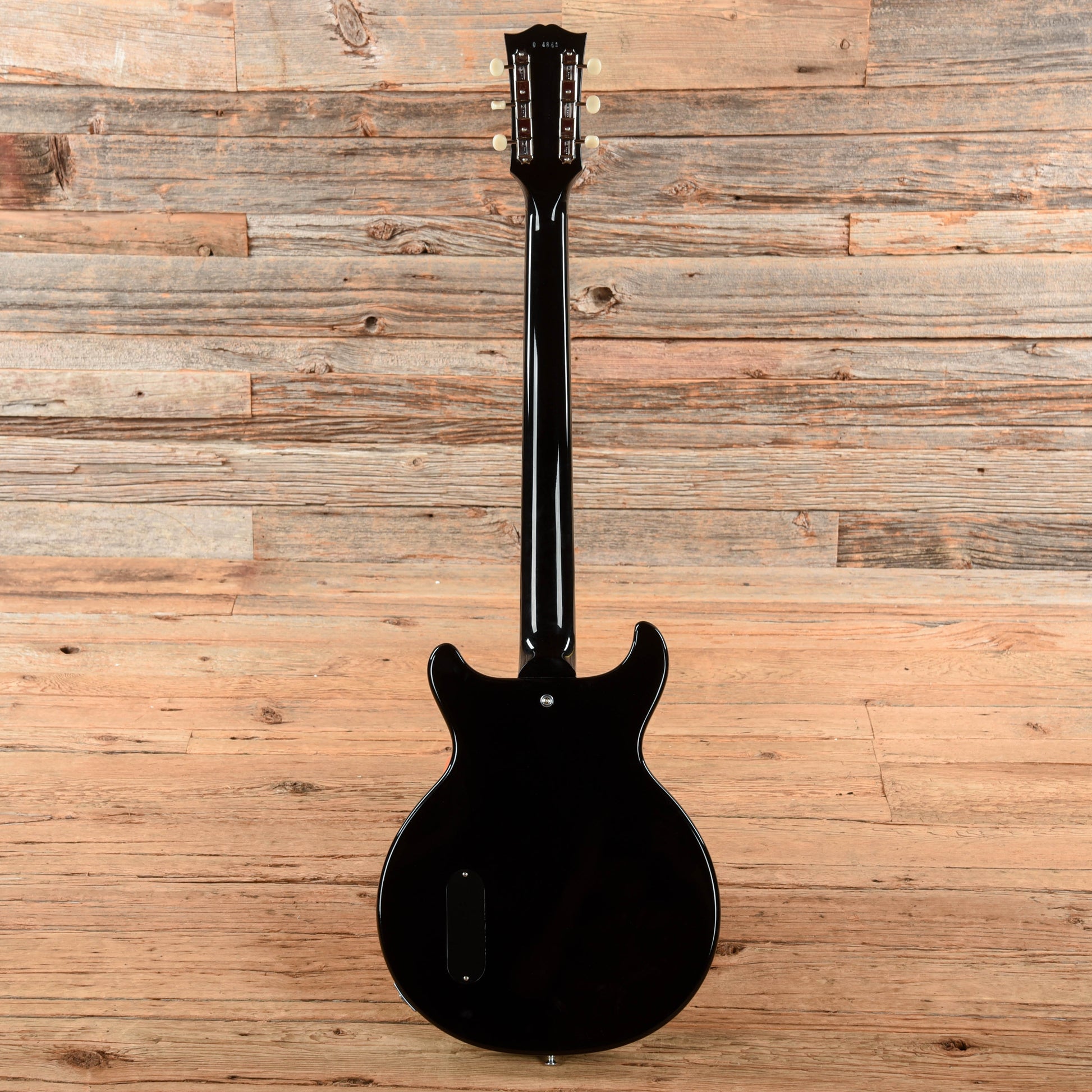 Gibson Custom Mod Shop Les Paul Junior Double Cut Ebony 2024 Electric Guitars