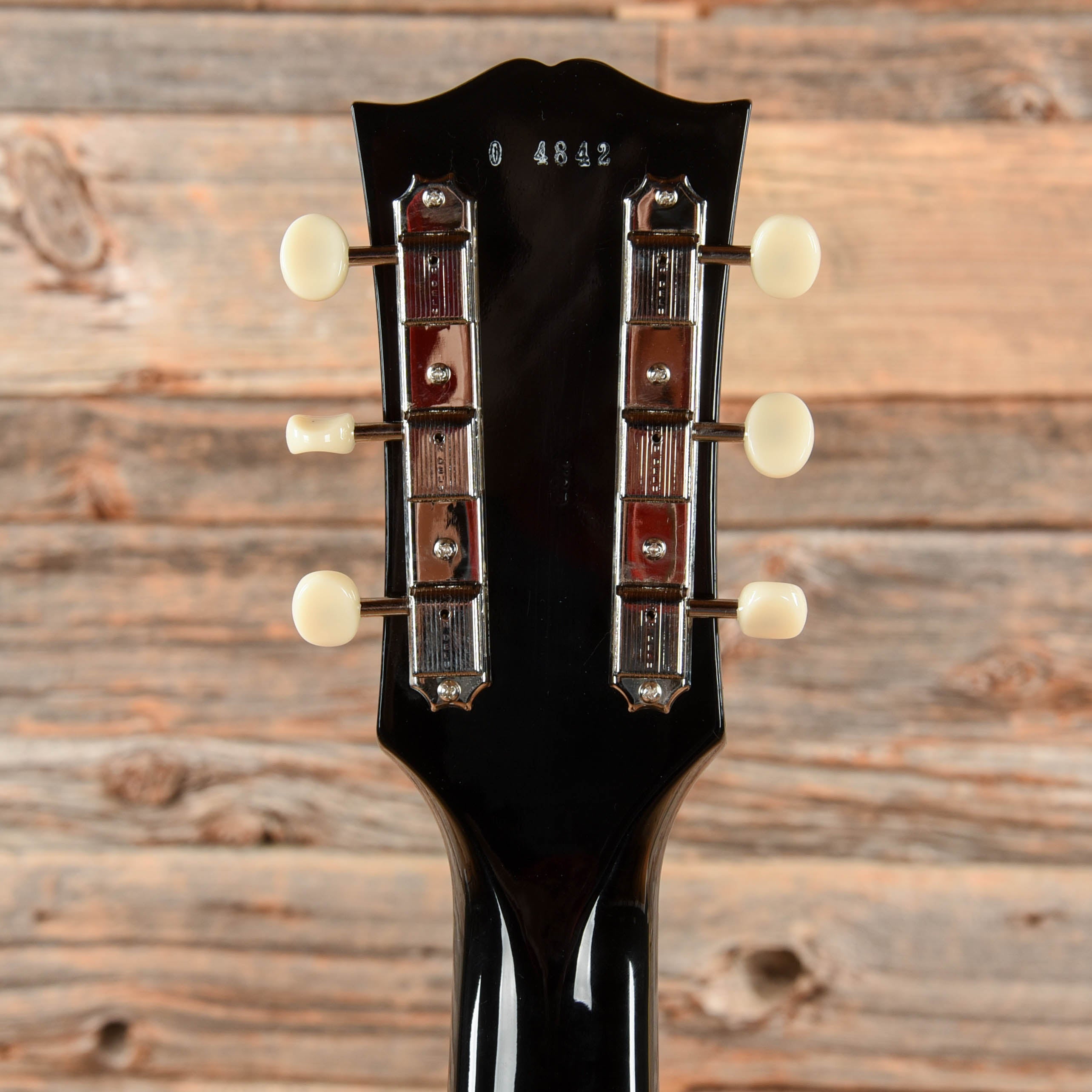 Gibson Custom Mod Shop Les Paul Junior Double Cut Ebony 2024 Electric Guitars