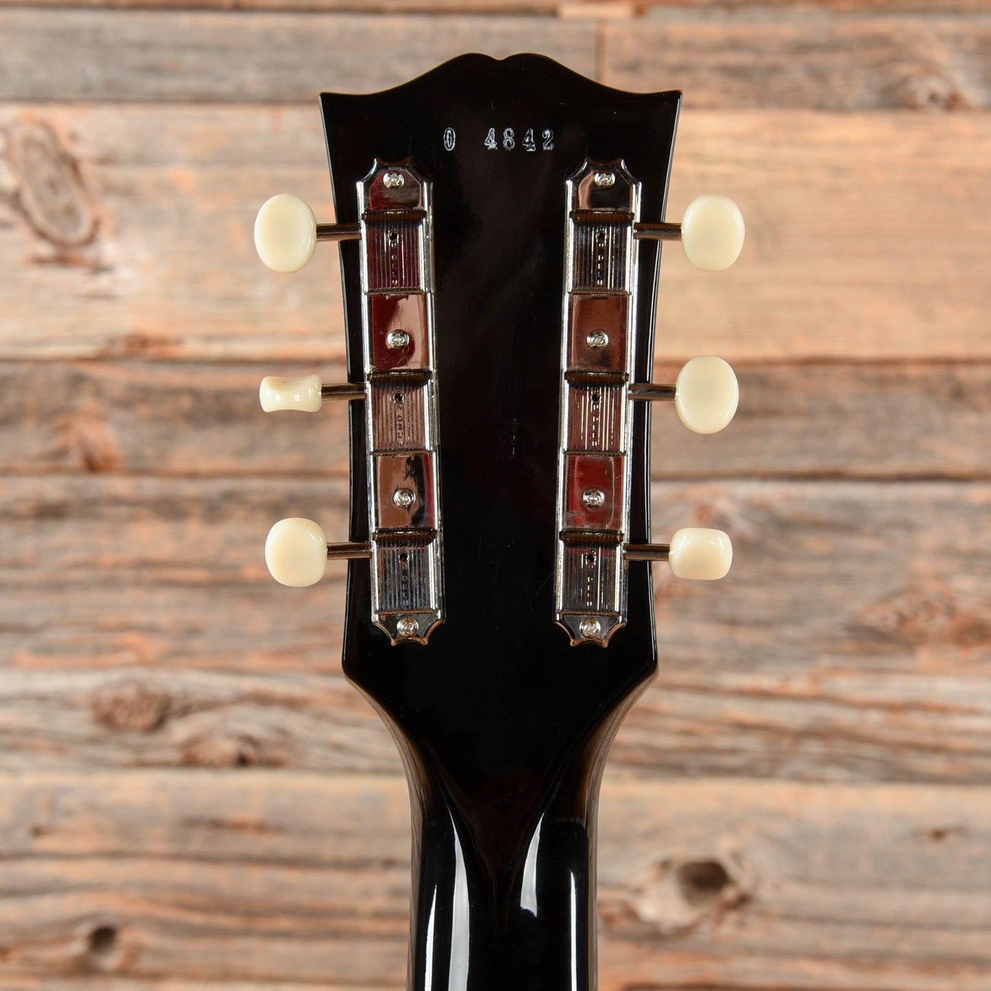 Gibson Custom Mod Shop Les Paul Junior Double Cut Ebony 2024 Electric Guitars
