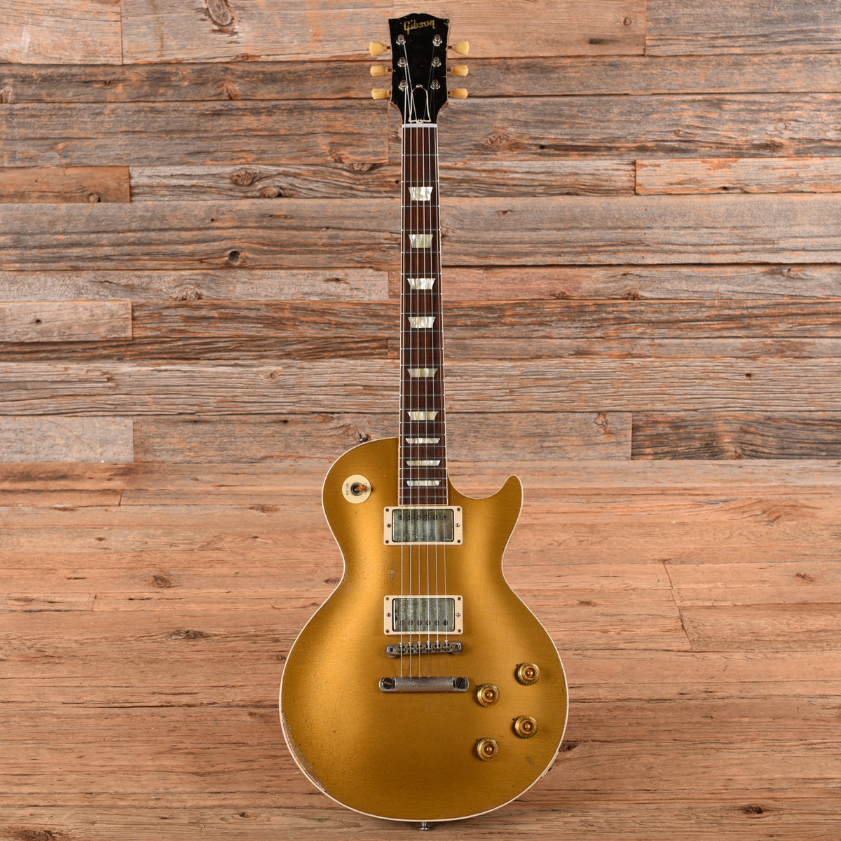 Gibson Custom Murphy Lab '57 Les Paul Goldtop Ultra Heavy Aged Goldtop 2023 Electric Guitars