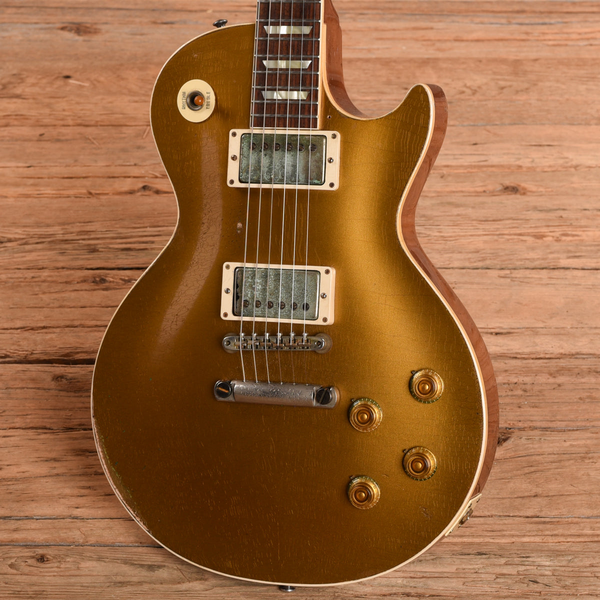 Gibson Custom Murphy Lab '57 Les Paul Goldtop Ultra Heavy Aged Goldtop 2023 Electric Guitars