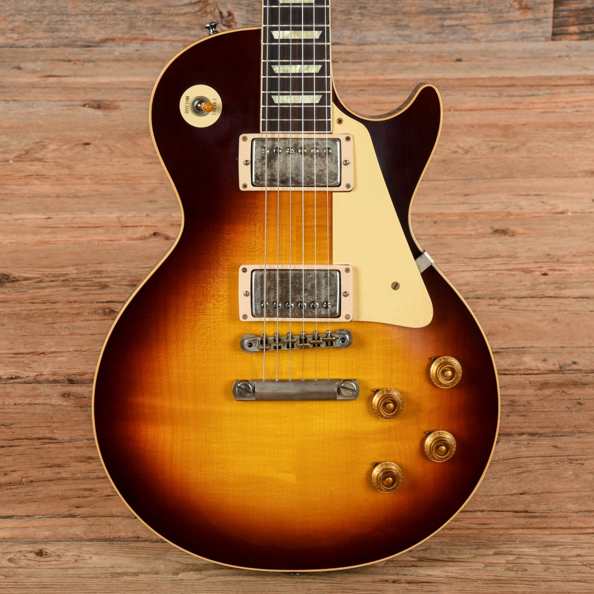 Gibson Custom Murphy Lab '58 Les Paul Standard Reissue Ultra Light Aged Bourbon Burst 2025 Electric Guitars