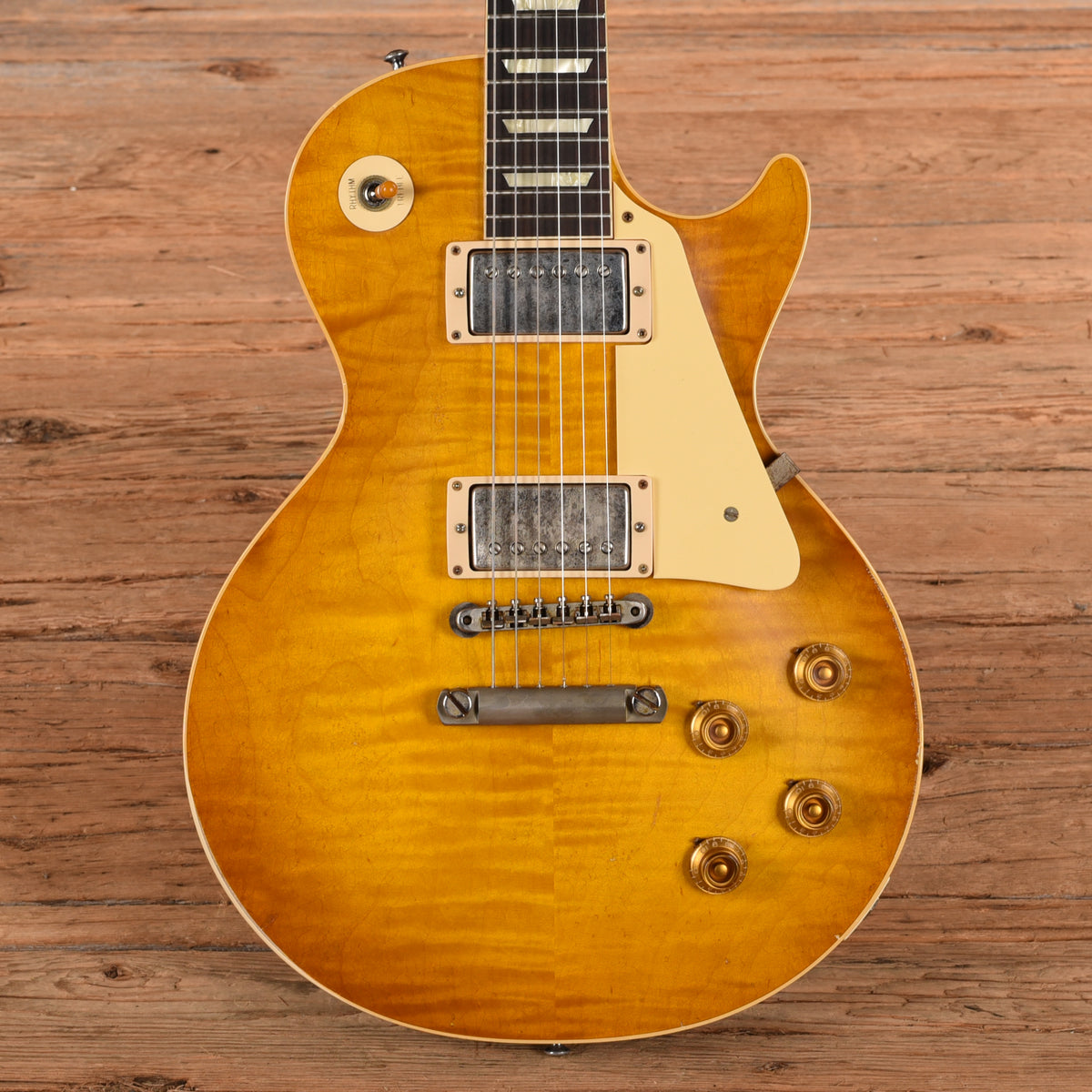 Gibson Custom Murphy Lab '59 Les Paul Standard Reissue Light Aged Dirty Lemon 2025 Electric Guitars
