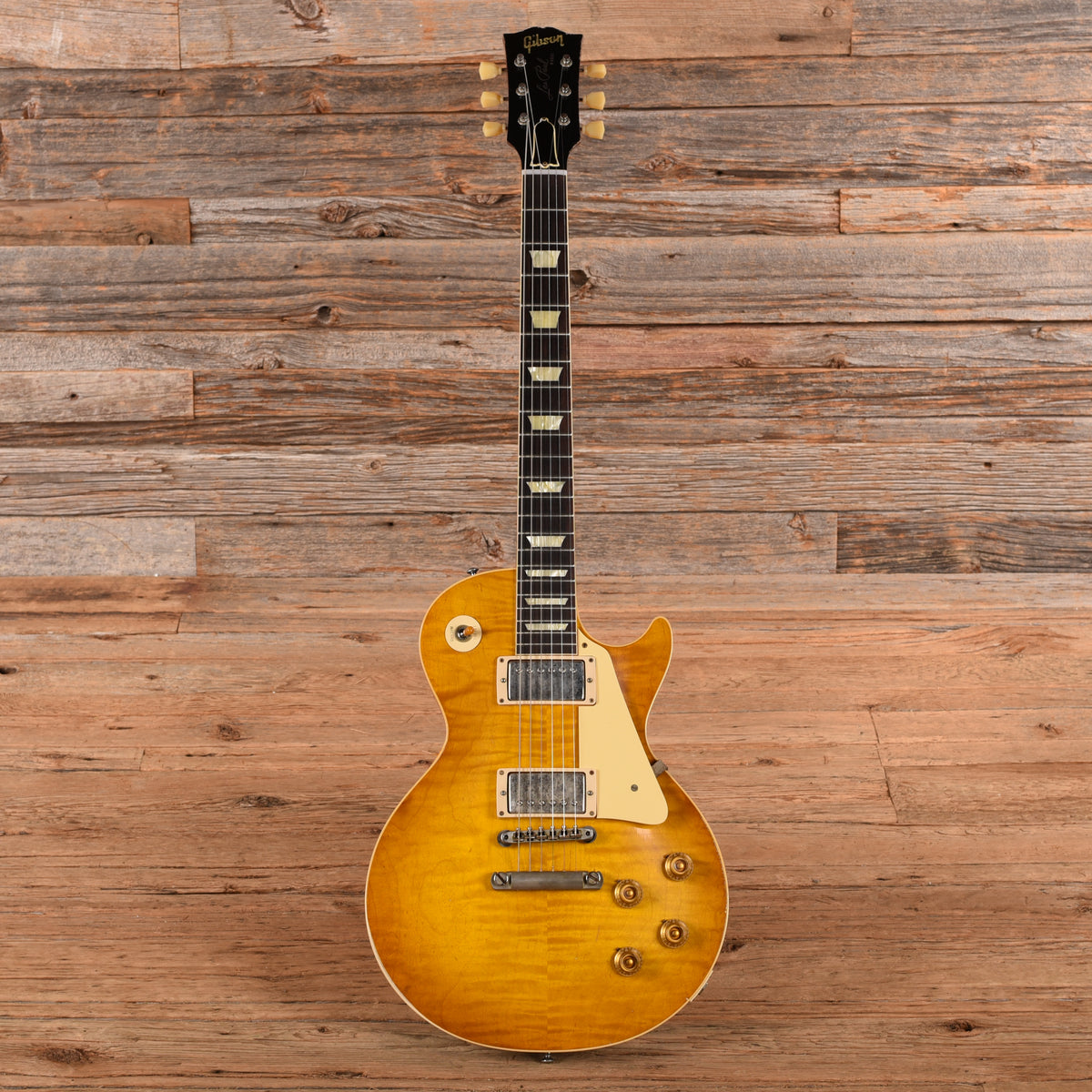 Gibson Custom Murphy Lab '59 Les Paul Standard Reissue Light Aged Dirty Lemon 2025 Electric Guitars