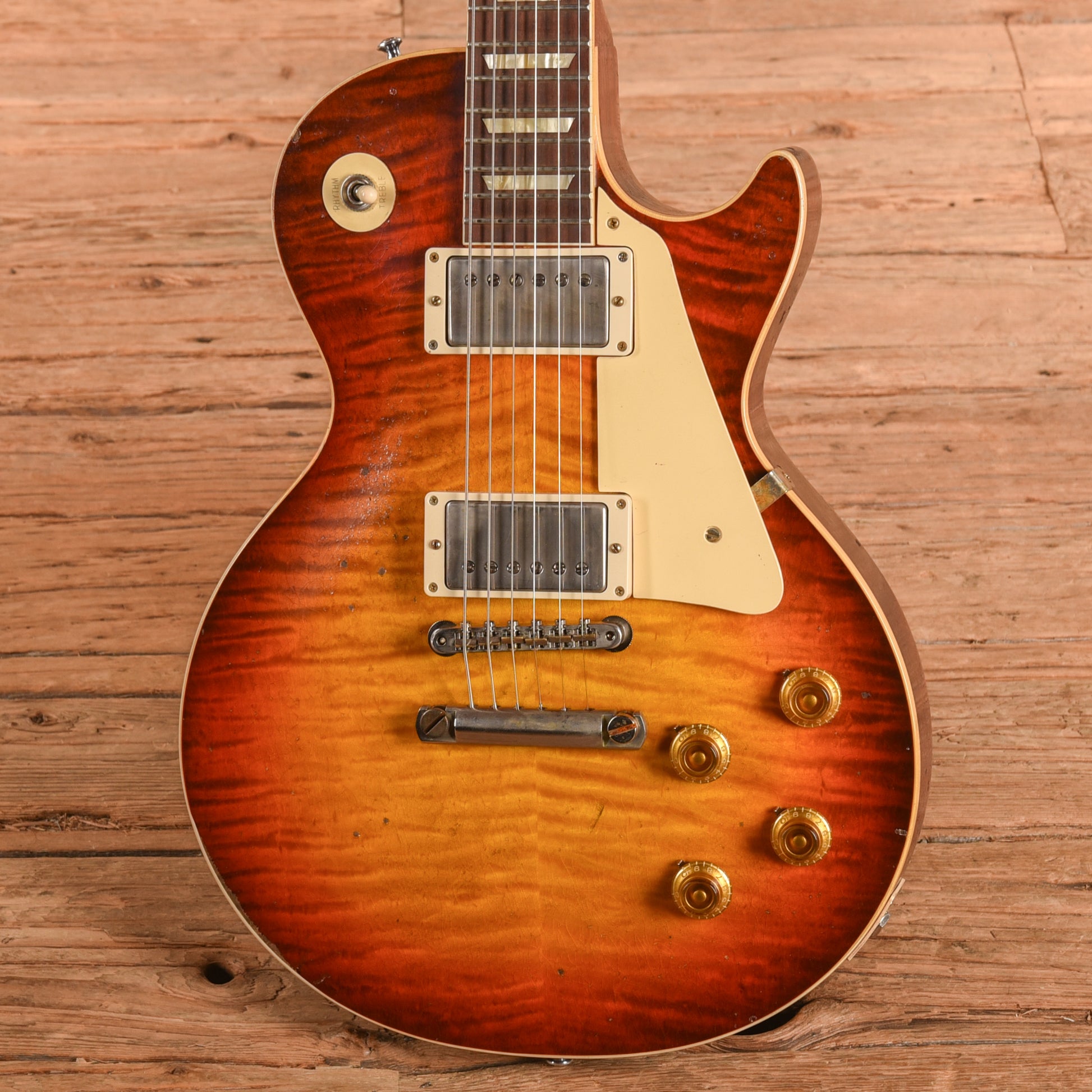 Gibson Custom Murphy Lab '59 Les Paul Standard Reissue Murphy Painted Sunburst 2021 Electric Guitars