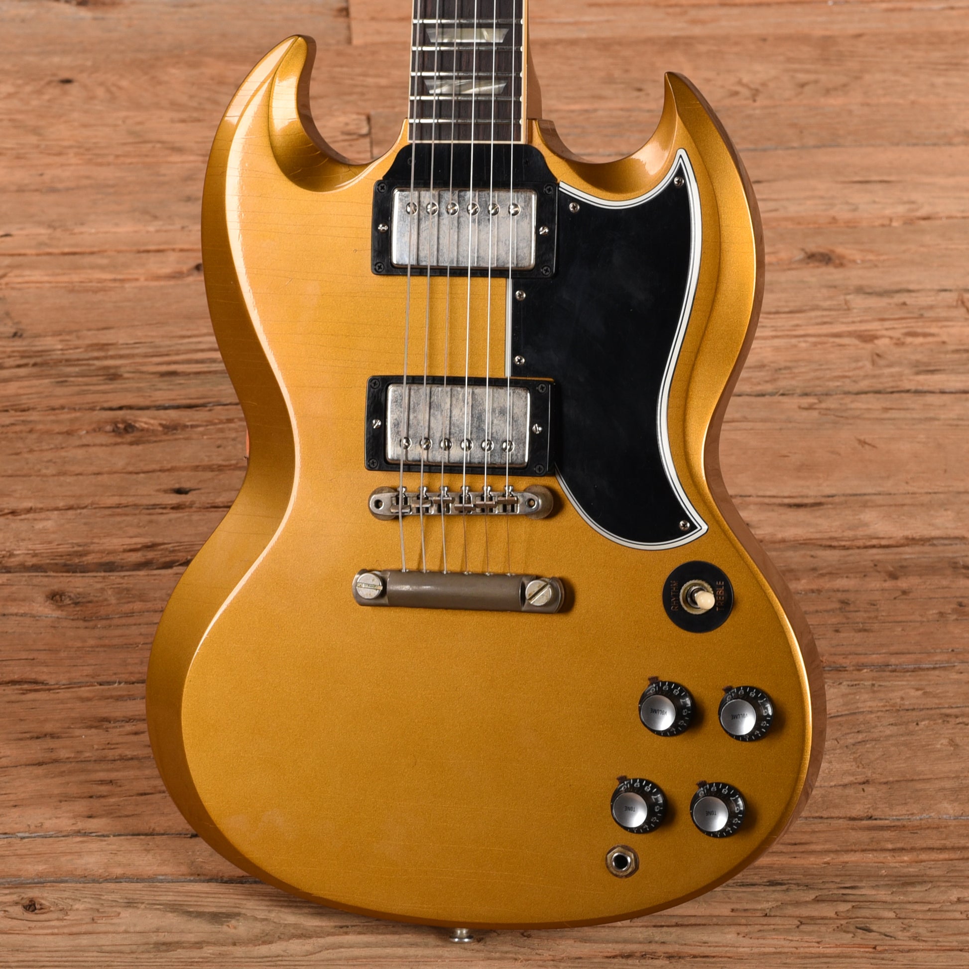 Gibson Custom Murphy Lab '61 Les Paul SG Ultra Light Aged Double Gold 2025 Electric Guitars