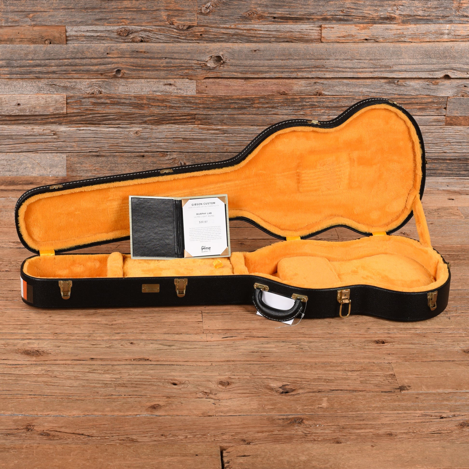 Gibson Custom Murphy Lab '61 Les Paul SG Ultra Light Aged Double Gold 2025 Electric Guitars