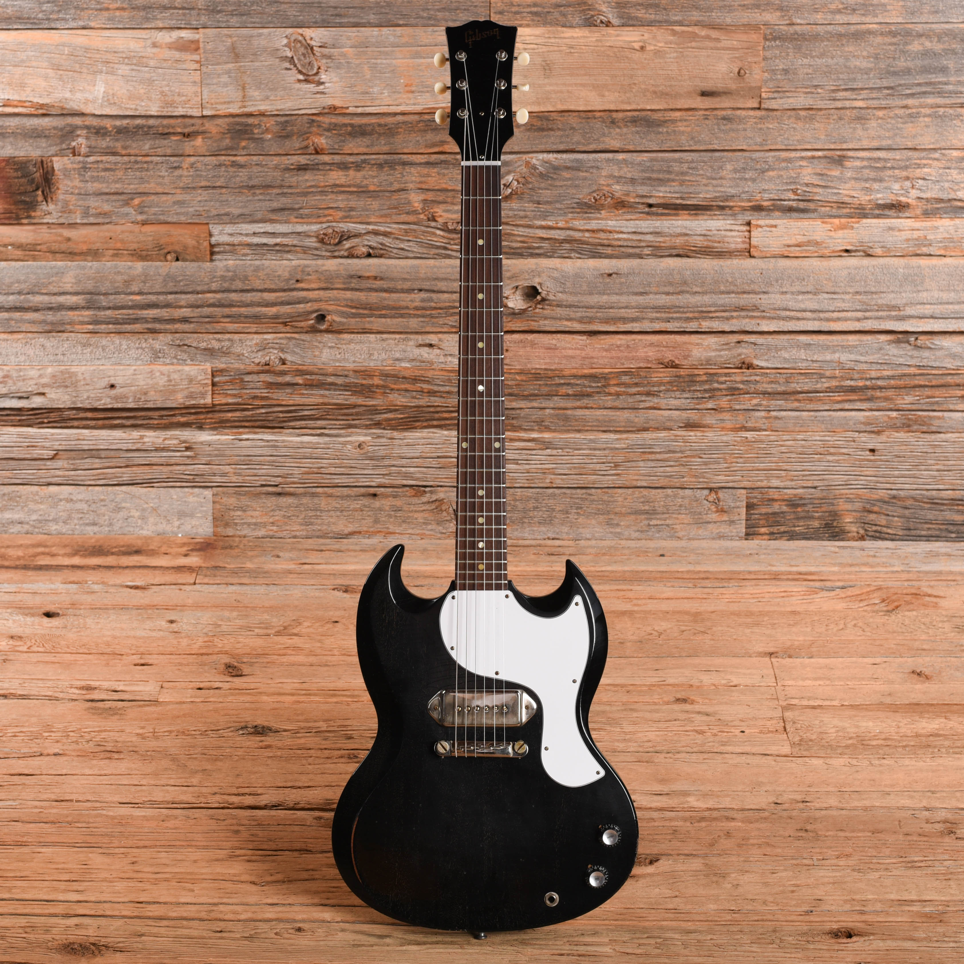 Gibson Custom Murphy Lab '63 SG Junior Light Aging Silver Fox 2025 Electric Guitars