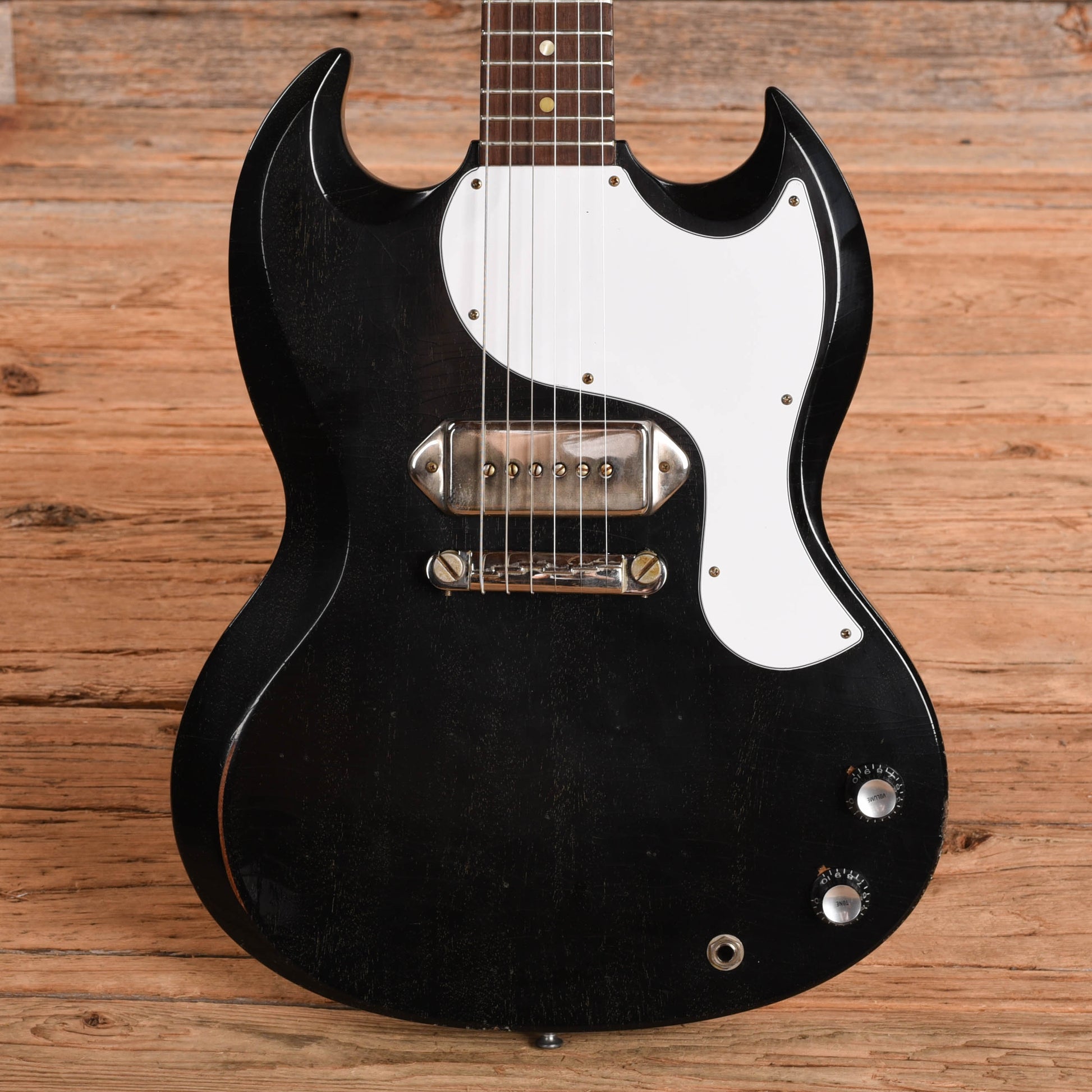 Gibson Custom Murphy Lab '63 SG Junior Light Aging Silver Fox 2025 Electric Guitars