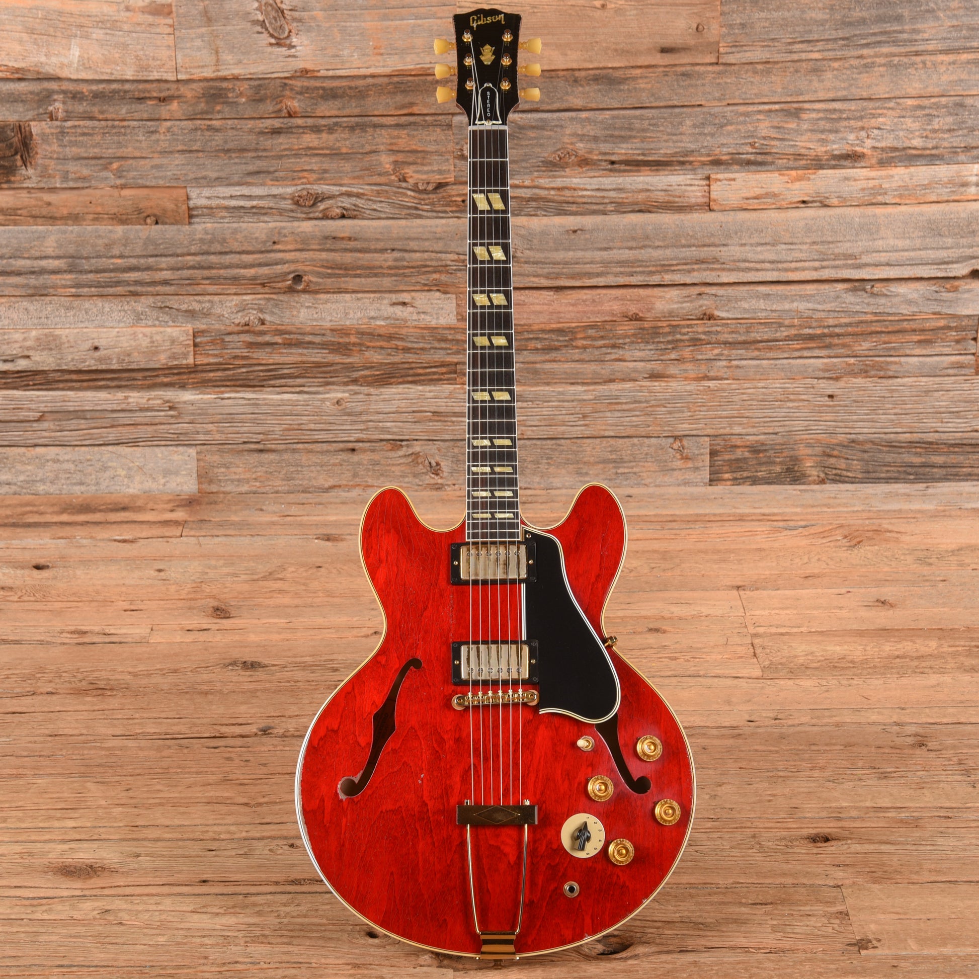 Gibson Custom Murphy Lab '64 ES-345 Heavy Aged Cherry 2025 Electric Guitars