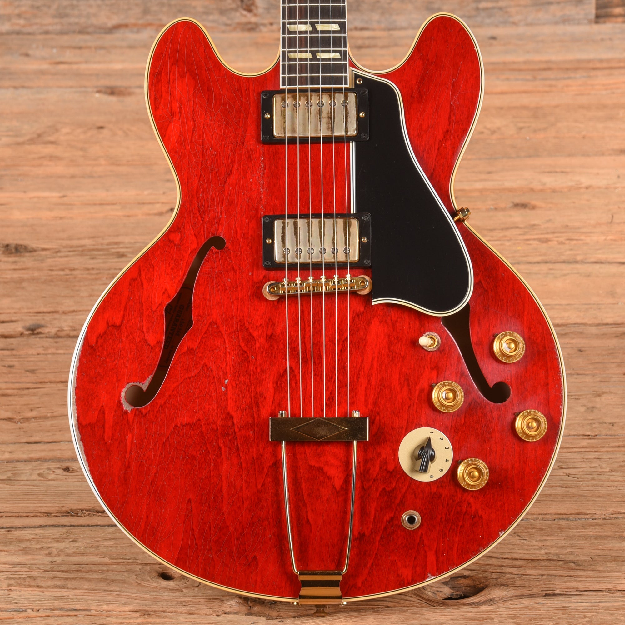 Gibson Custom Murphy Lab '64 ES-345 Heavy Aged Cherry 2025 Electric Guitars