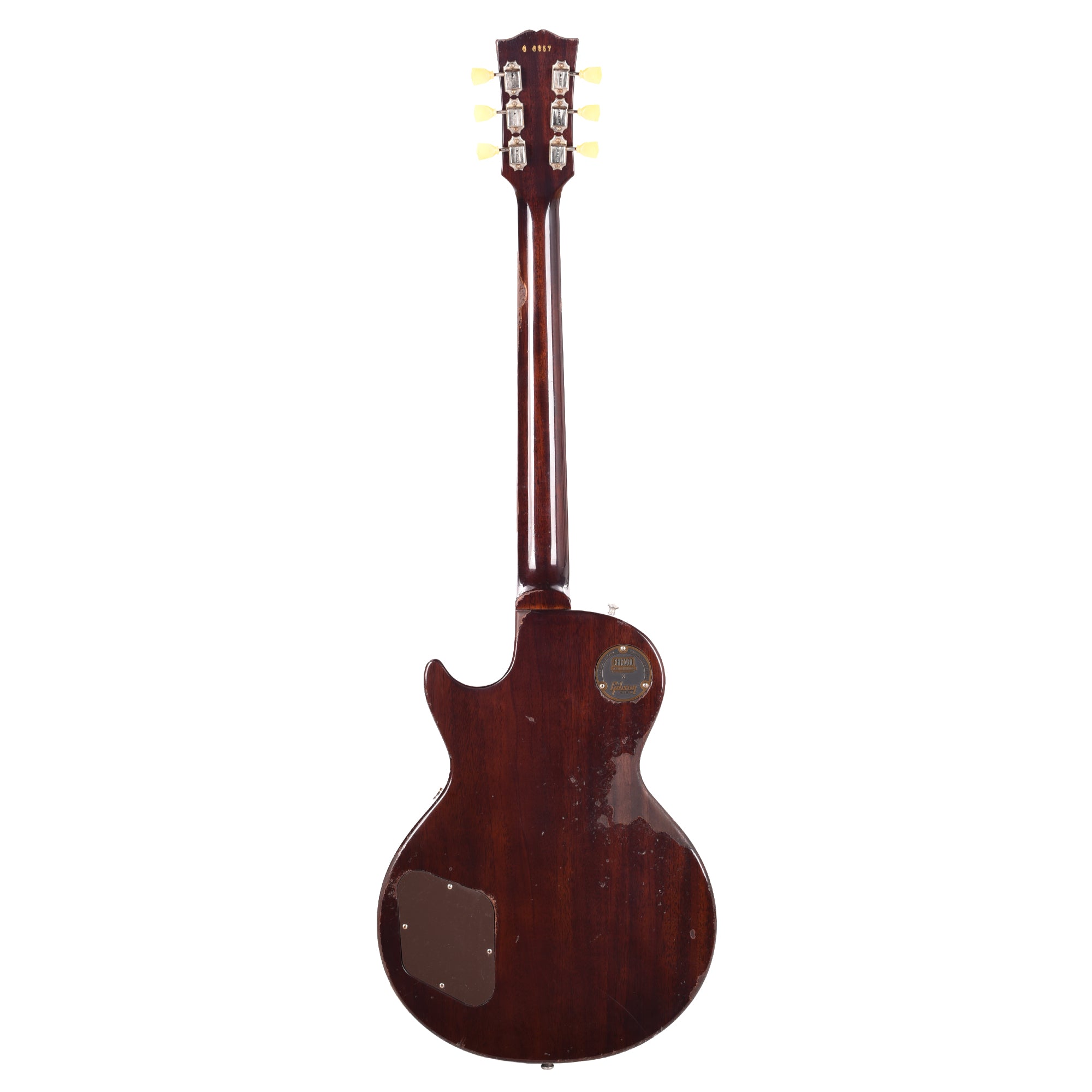 Gibson Custom Shop 1954 Les Paul Standard Antique Dark Oxblood Darkback VOS Electric Guitars