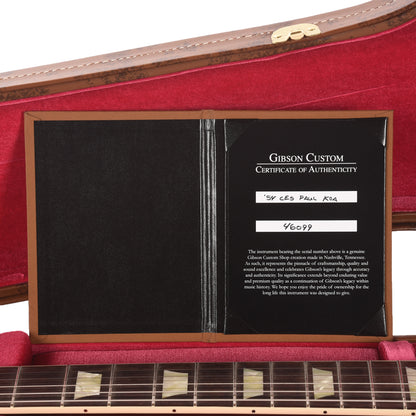 Gibson Custom Shop 1954 Les Paul Standard Koa Natural Darkback VOS Electric Guitars