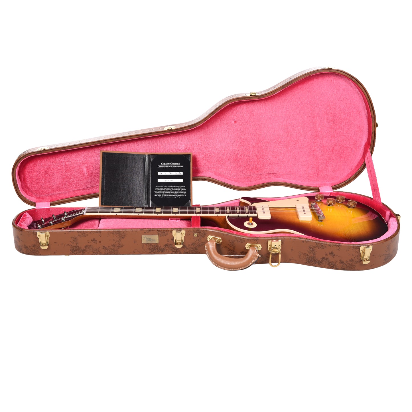 Gibson Custom Shop 1954 Les Paul Standard Tobacco Sunburst Gloss w/'59 Carmelita Neck Electric Guitars