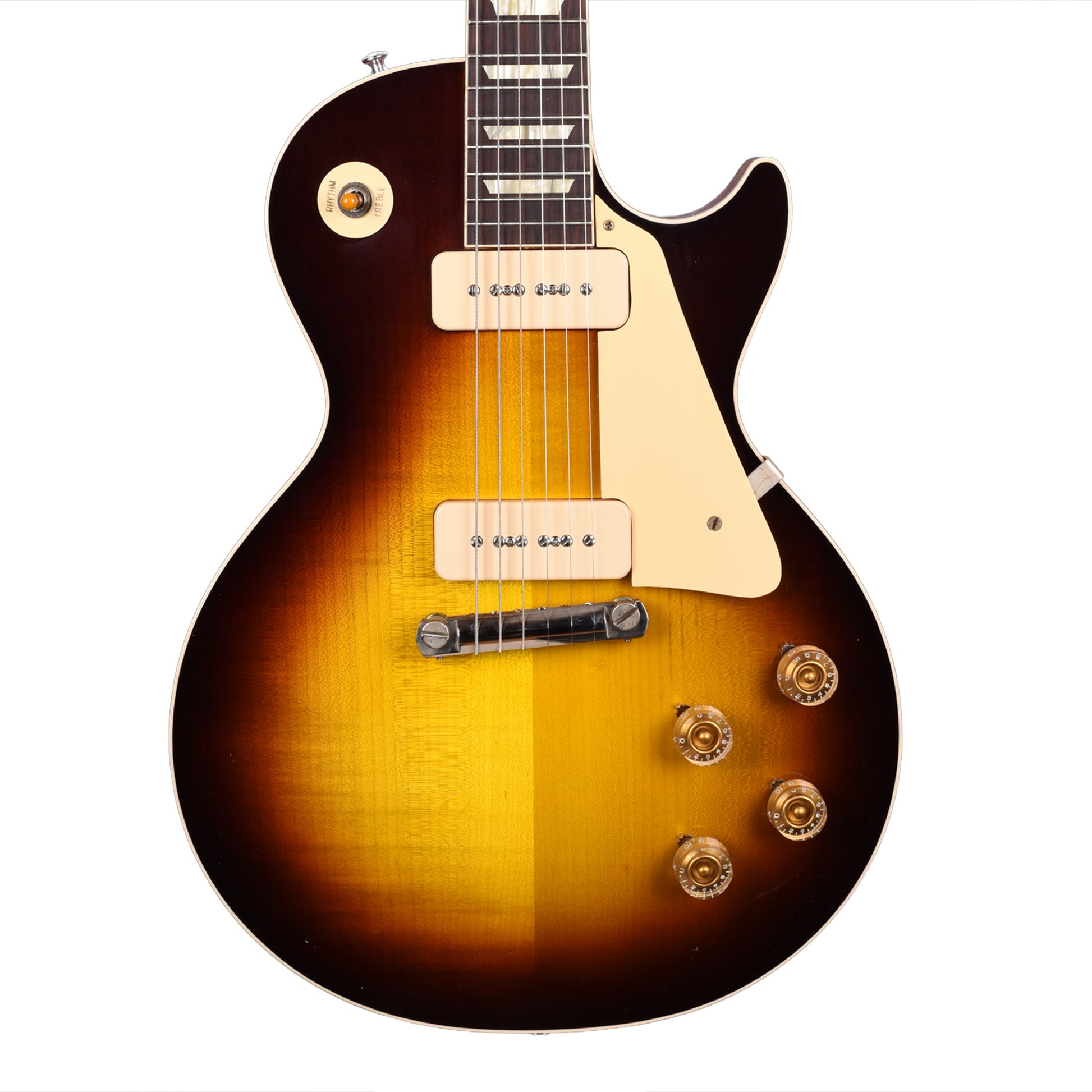 Gibson Custom Shop 1954 Les Paul Standard Tobacco Sunburst Gloss w/'59 Carmelita Neck Electric Guitars
