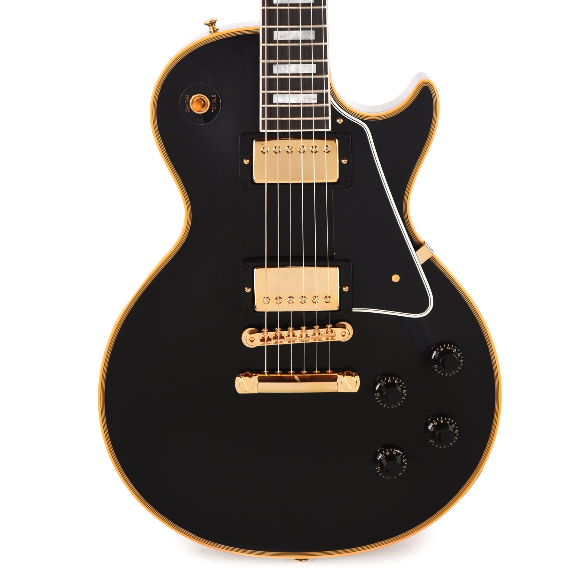 Gibson Custom Shop 1957 Les Paul Custom "CME Spec" Antique Ebony VOS w/Custom "S" Buckers Electric Guitars