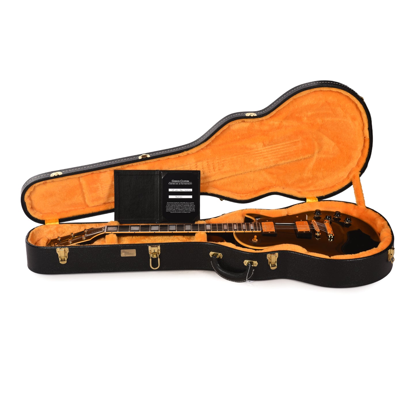 Gibson Custom Shop 1957 Les Paul Custom "CME Spec" Antique Ebony VOS w/Custom "S" Buckers Electric Guitars