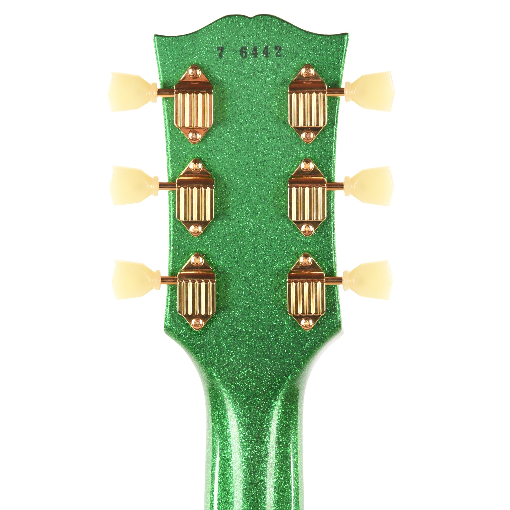 Gibson Custom Shop 1957 Les Paul Custom "CME Spec" Antique Green Sparkle VOS w/Custom "S" Bucker Electric Guitars