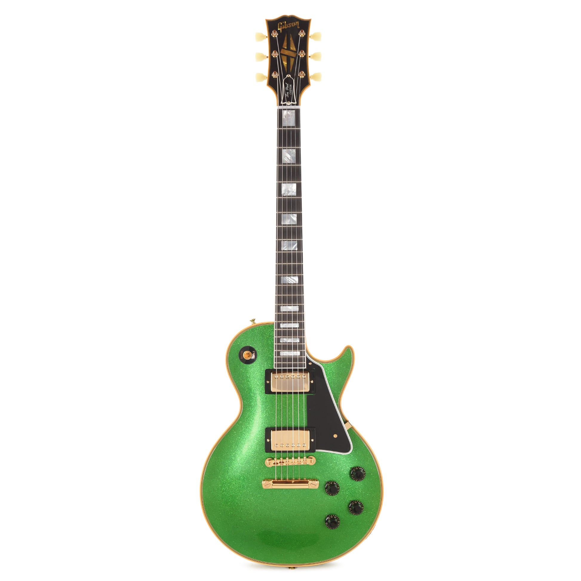 Gibson Custom Shop 1957 Les Paul Custom "CME Spec" Antique Green Sparkle VOS w/Custom "S" Bucker Electric Guitars