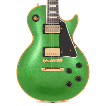 Gibson Custom Shop 1957 Les Paul Custom "CME Spec" Antique Green Sparkle VOS w/Custom "S" Bucker Electric Guitars