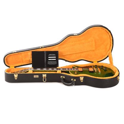 Gibson Custom Shop 1957 Les Paul Custom "CME Spec" Antique Green Sparkle VOS w/Custom "S" Bucker Electric Guitars