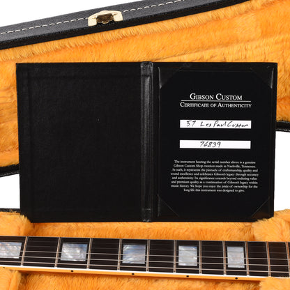 Gibson Custom Shop 1957 Les Paul Custom "CME Spec" GT Filler VOS Electric Guitars