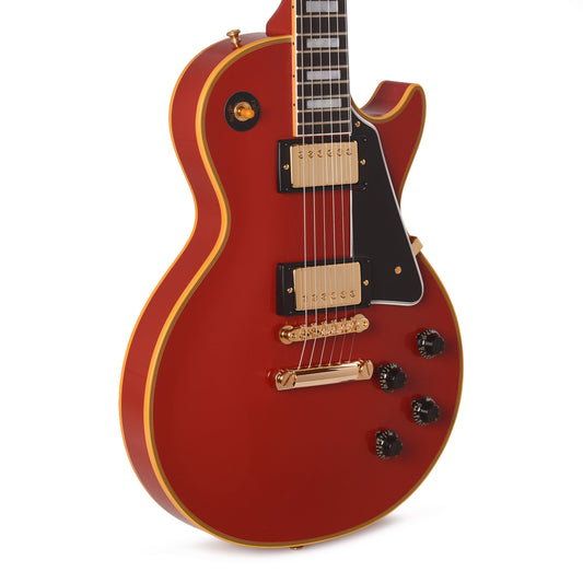 Gibson Custom Shop 1957 Les Paul Custom "CME Spec" Heavy Antique Cardinal Red VOS w/'59 Carmelita Neck Electric Guitars