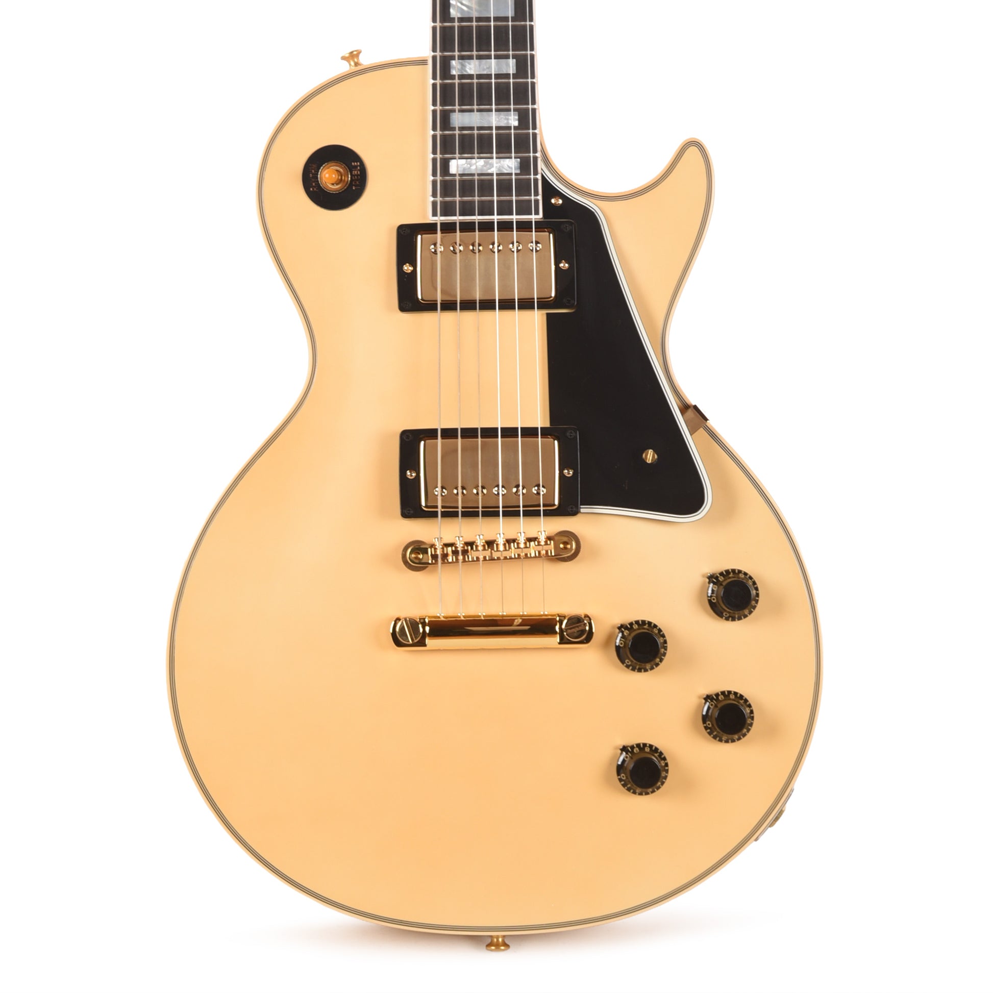 Gibson Custom Shop 1957 Les Paul Custom "CME Spec" Heavy Antique Polaris White VOS w/Custom "S" Buckers Electric Guitars