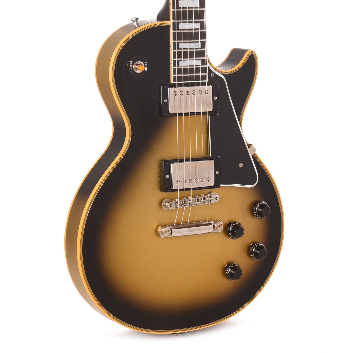 Gibson Custom Shop 1957 Les Paul Custom "CME Spec" Heavy Antique Silverburst VOS w/60 V3 Neck Electric Guitars