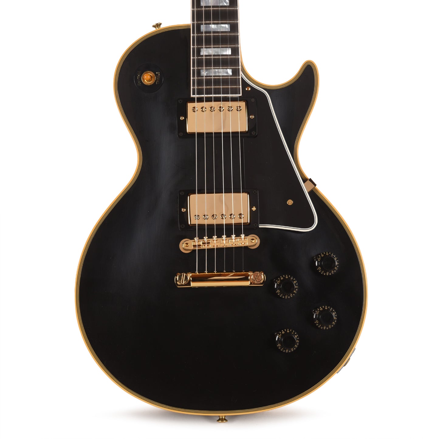 Gibson Custom Shop 1957 Les Paul Custom Reissue 2-Pickup Ebony VOS Electric Guitars