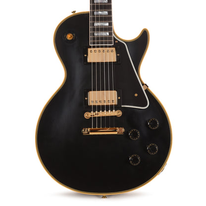 Gibson Custom Shop 1957 Les Paul Custom Reissue 2-Pickup Ebony VOS Electric Guitars