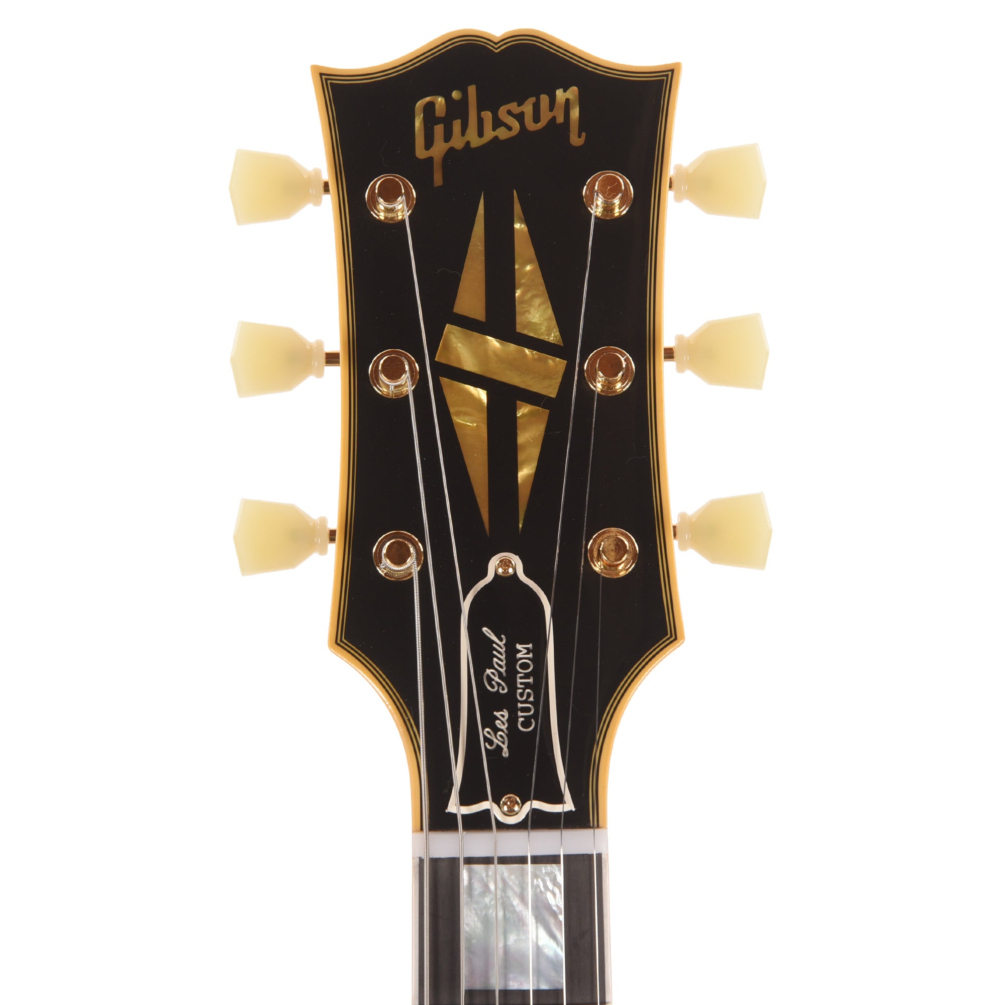 Gibson Custom Shop 1957 Les Paul Custom Reissue 2-Pickup Ebony VOS Electric Guitars