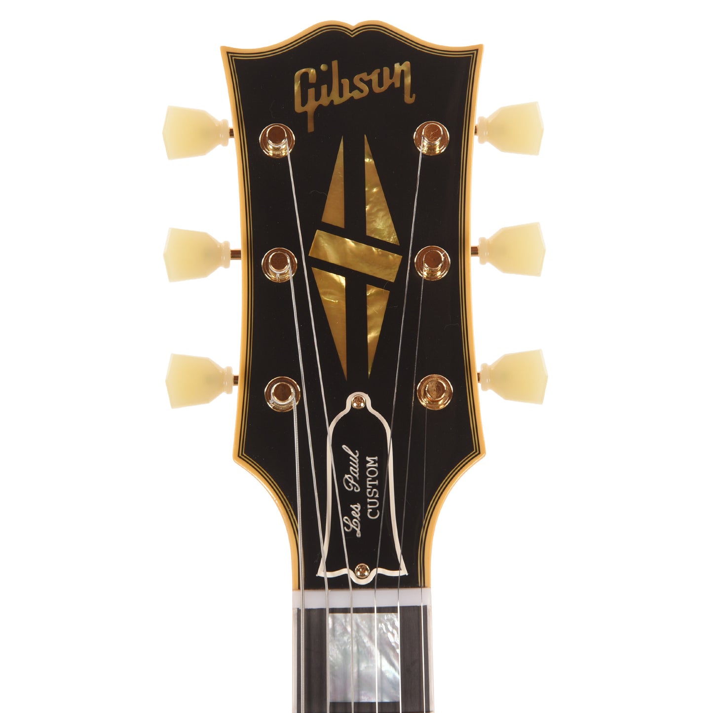 Gibson Custom Shop 1957 Les Paul Custom Reissue 2-Pickup Ebony VOS Electric Guitars