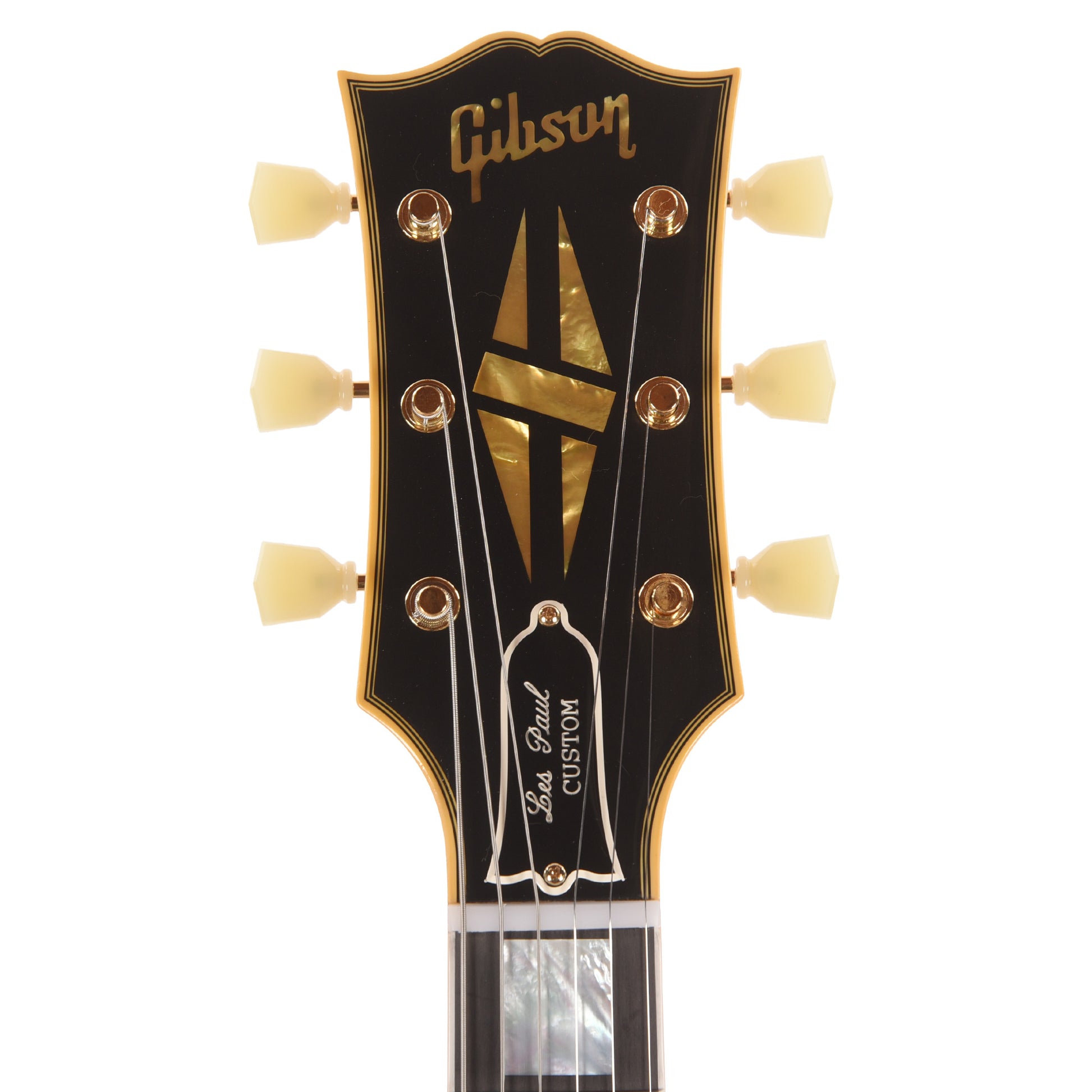 Gibson Custom Shop 1957 Les Paul Custom Reissue 2-Pickup Ebony VOS Electric Guitars