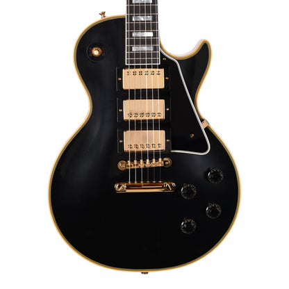 Gibson Custom Shop 1957 Les Paul Custom Reissue 3-Pickup Ebony VOS Electric Guitars