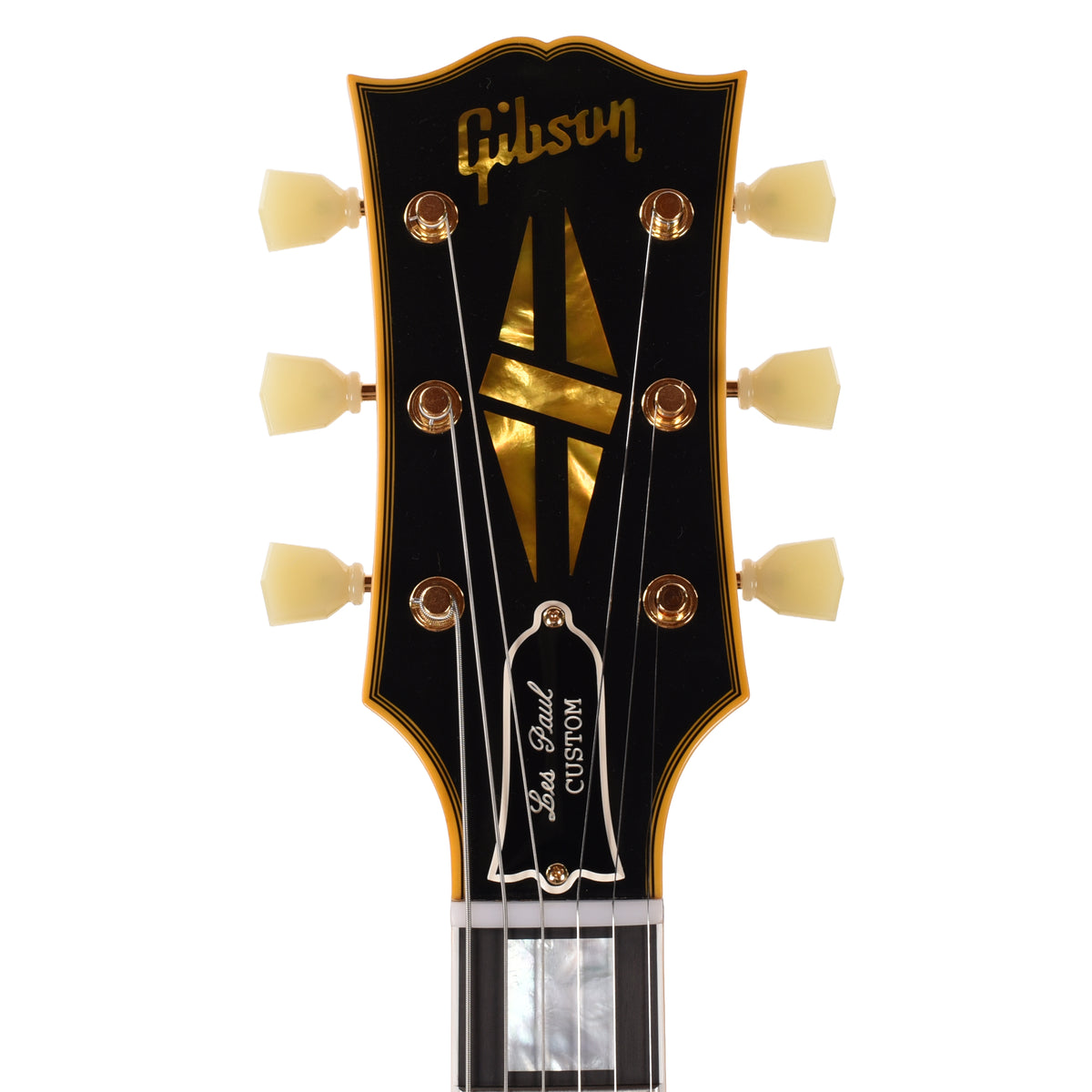 Gibson Custom Shop 1957 Les Paul Custom Reissue 3-Pickup Ebony VOS Electric Guitars
