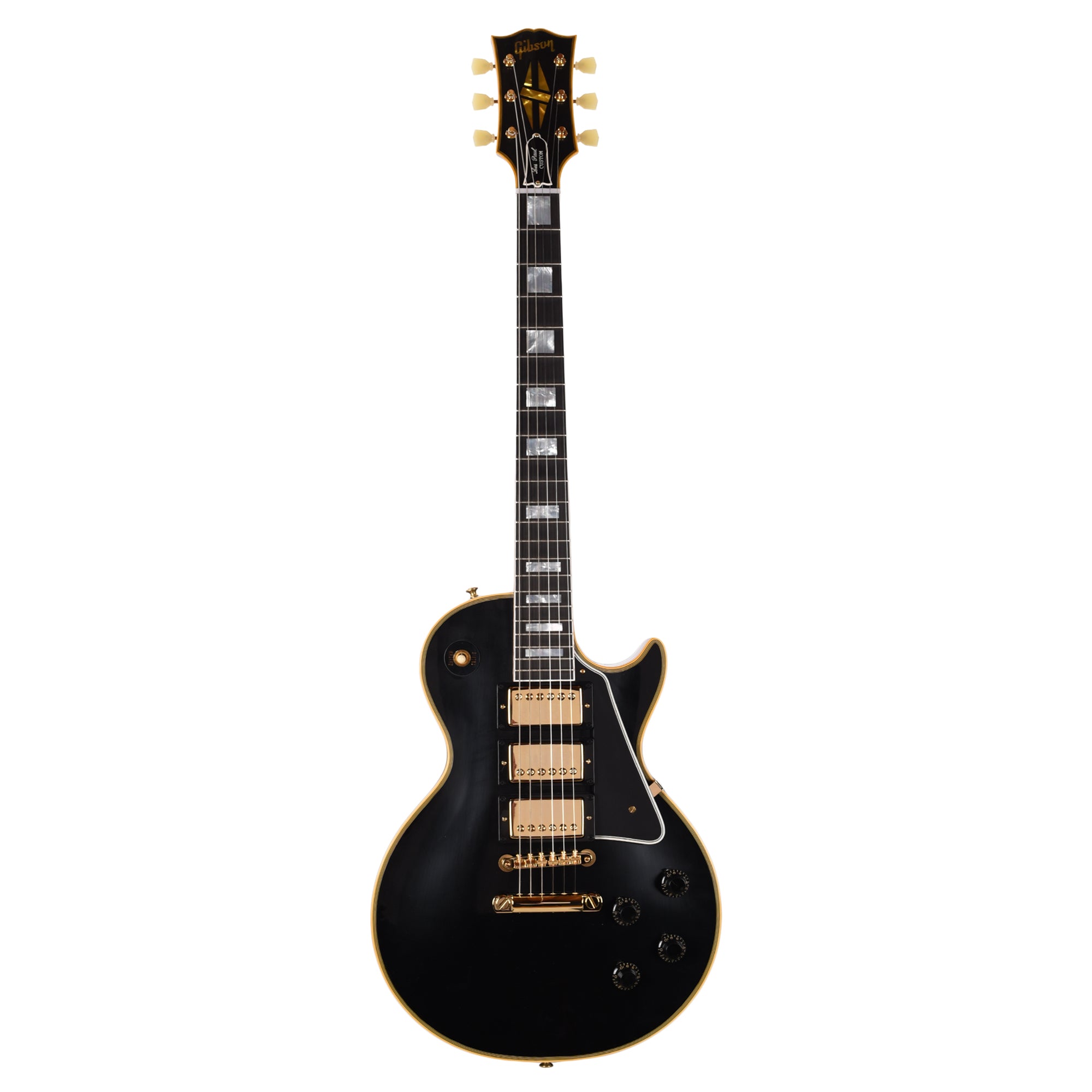 Gibson Custom Shop 1957 Les Paul Custom Reissue 3-Pickup Ebony VOS Electric Guitars