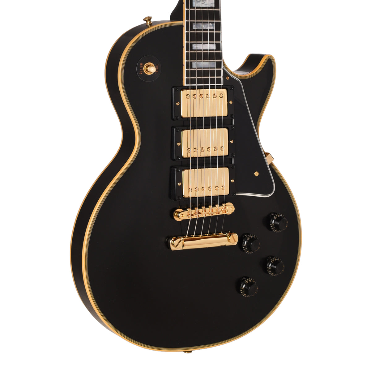 Gibson Custom Shop 1957 Les Paul Custom Reissue 3-Pickup Ebony VOS Electric Guitars