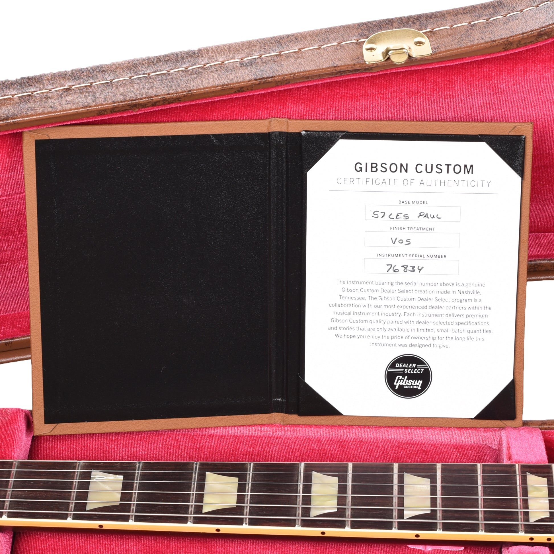Gibson Custom Shop 1957 Les Paul Goldtop "CME Spec" Double Gold Darkback VOS w/59 Carmelita Neck Electric Guitars