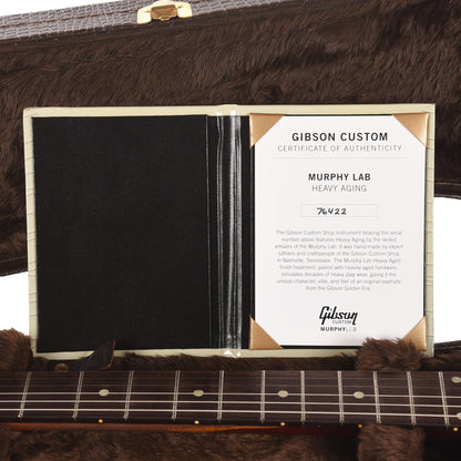 Gibson Custom Shop 1957 Les Paul Junior Antique Sunburst Murphy Lab Heavy Aged Electric Guitars