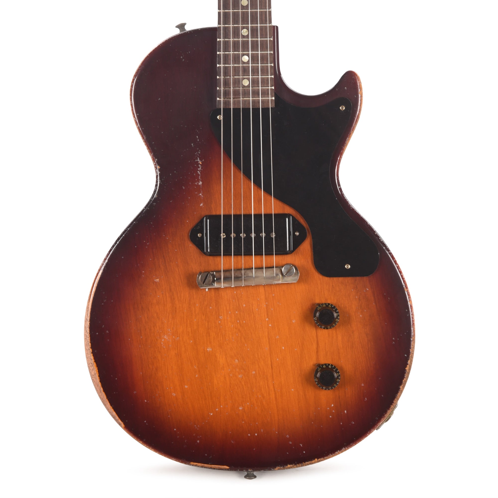 Gibson Custom Shop 1957 Les Paul Junior Antique Sunburst Murphy Lab Heavy Aged Electric Guitars