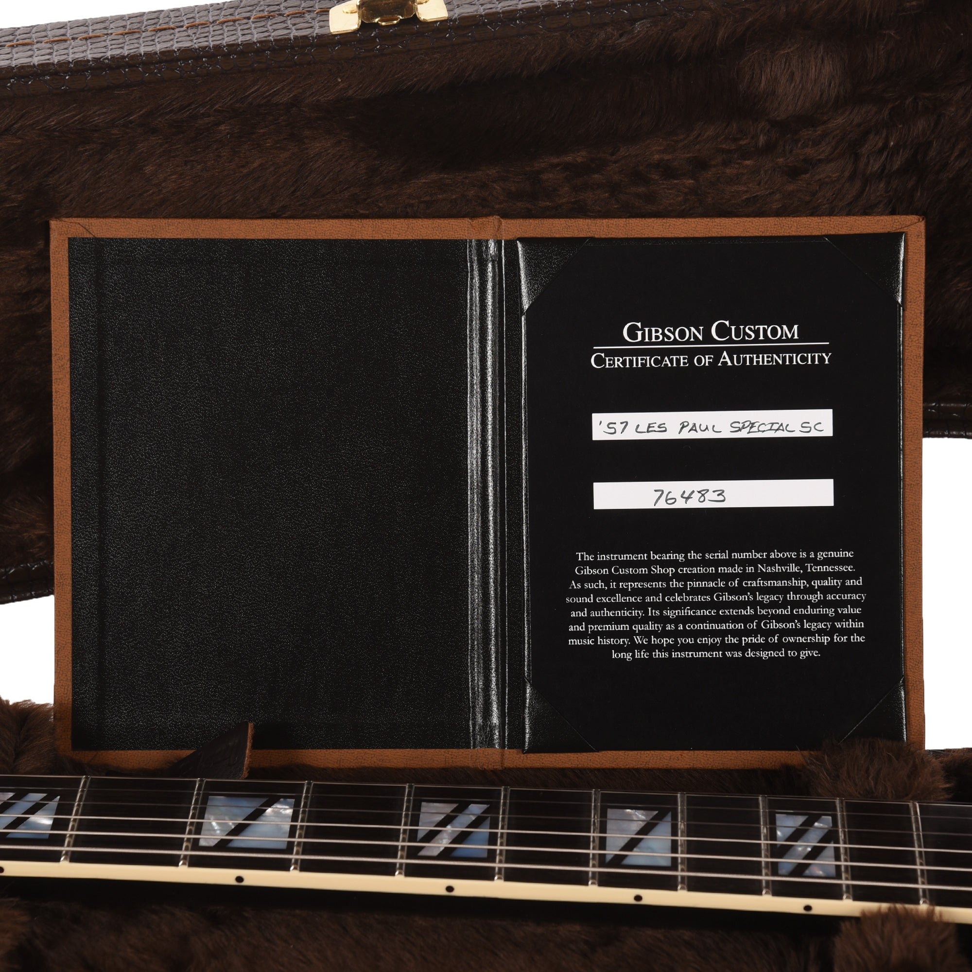 Gibson Custom Shop 1957 Les Paul Special Silverburst VOS w/Staple Pickup & P90 Electric Guitars