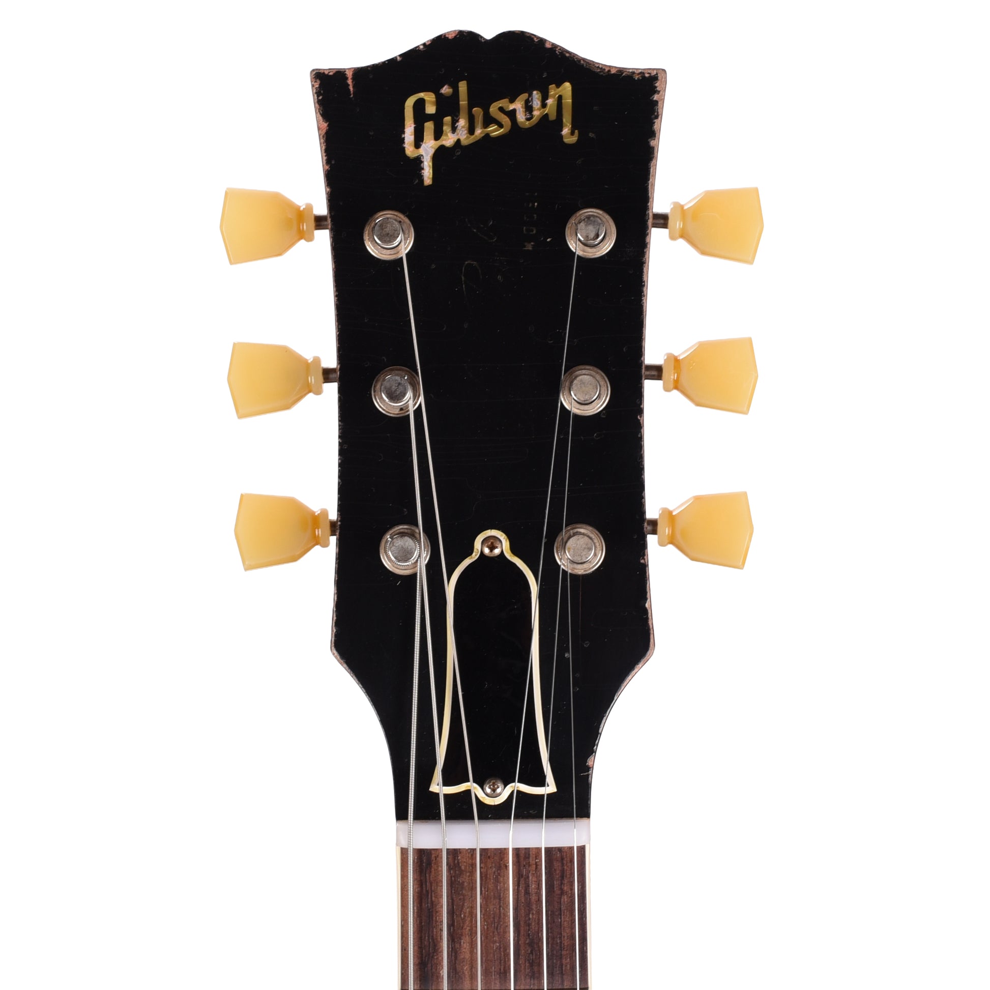 Gibson Custom Shop 1957 Les Paul Standard "CME Spec" Ebony Over Goldtop Murphy Lab Ultra Heavy Aged w/'59 Carmelita Neck Electric Guitars