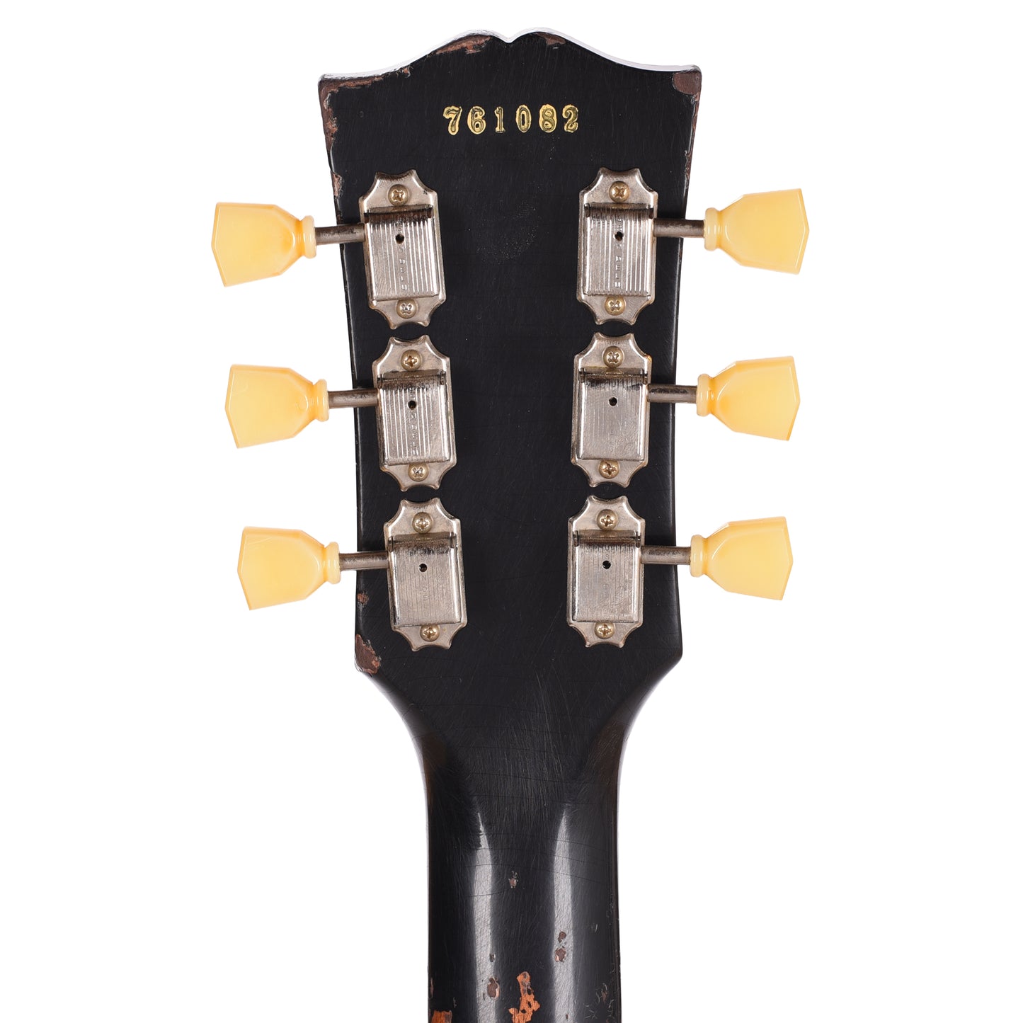 Gibson Custom Shop 1957 Les Paul Standard "CME Spec" Ebony Over Goldtop Murphy Lab Ultra Heavy Aged w/'59 Carmelita Neck Electric Guitars