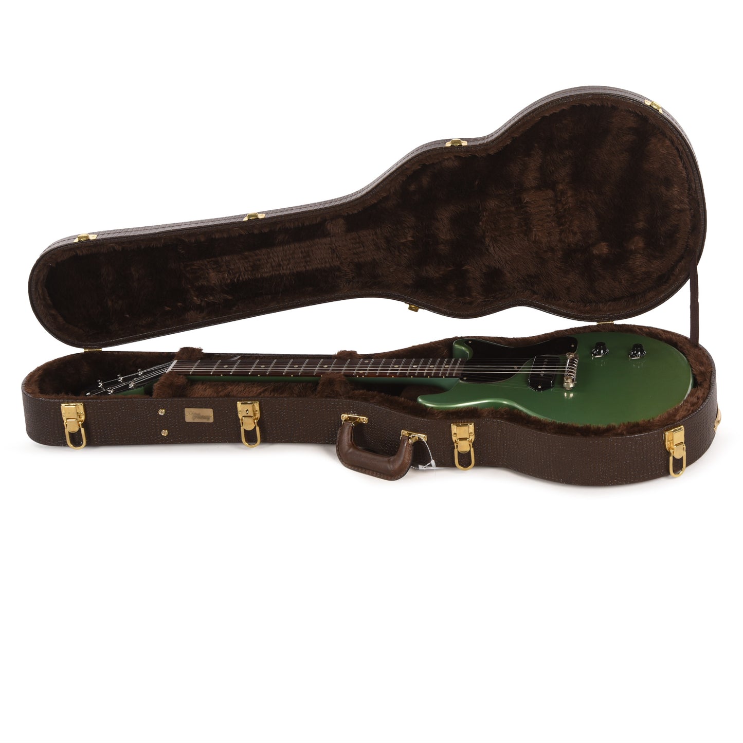 Gibson Custom Shop 1958 Les Paul Junior Double Cut Antique Inverness Green VOS Electric Guitars