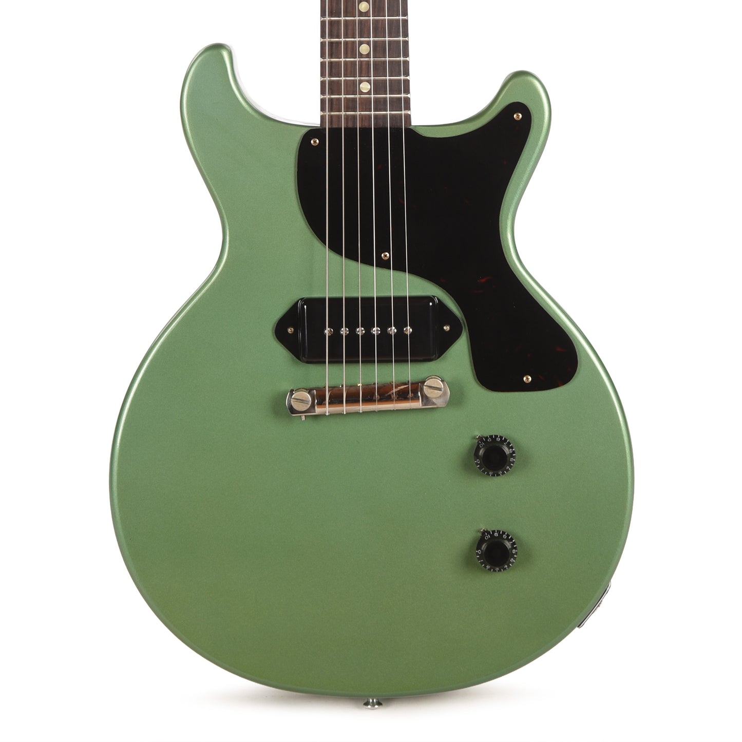 Gibson Custom Shop 1958 Les Paul Junior Double Cut Antique Inverness Green VOS Electric Guitars